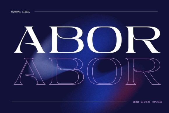 Abor: A Timeless Serif Typeface for Modern Editorial Design