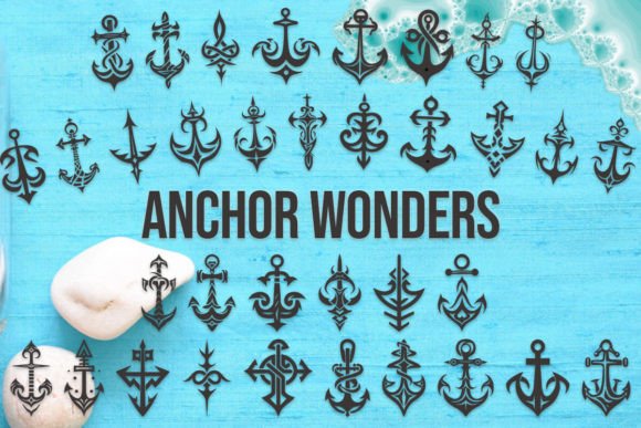 Anchor Wonders: A Nautical Typeface for Digital Design