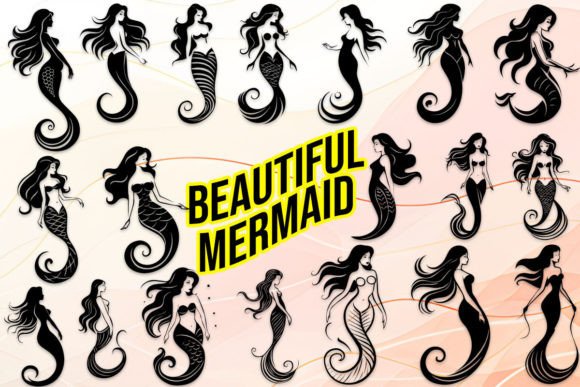 Beautiful Mermaid: A Whimsical Typeface for Brand Identity