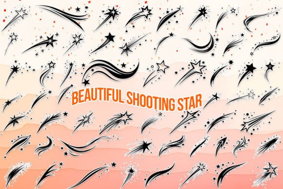 Beautiful Shooting Star Font for Web Design