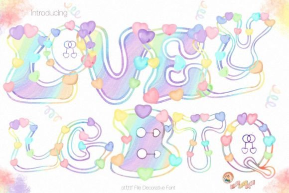 Bringing Lgbtq Lovely Font to Life in Handmade Designs