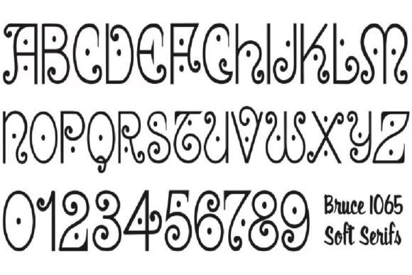 Bruce 1065: A Victorian Serif Font for Editorial Design