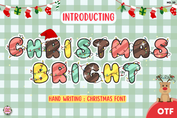 Christmas Bright 20: A Festive Typeface for Holiday Branding