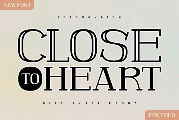 Close to Heart: A Serif Typeface for Editorial Design
