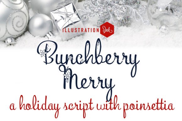 Designing Holiday Magic with the Bunchberry Merry Font