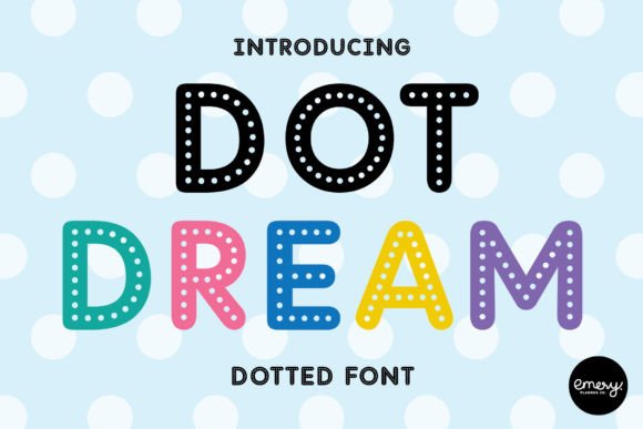 Dot Dream Typeface: A Gentle Touch for Editorial Design