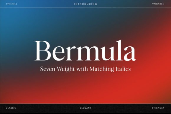Elevate Your Brand Identity with the Bermula Typeface