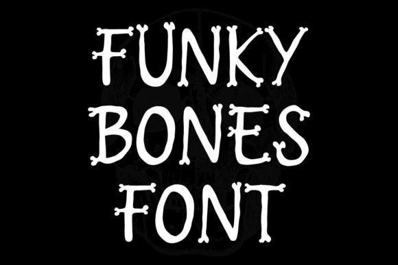 Funky Bones: A Playful Serif Font for Web Headers