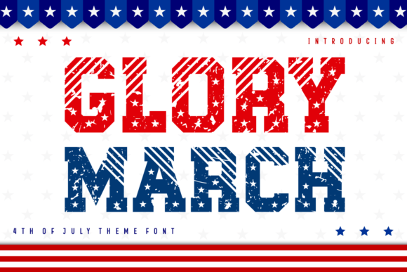 Glory March Font Review: A Bold Choice for Campaign Headlines