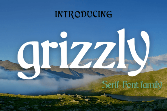 Grizzly: A Refined Serif Typeface for Modern Editorial Design