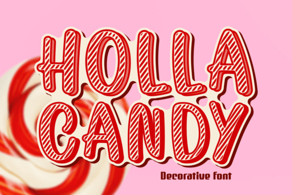Holla Candy: The Decorative Font for Scroll-Stopping Campaigns