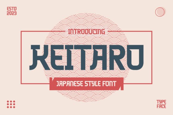 Keitaro: A Japanese Font Style for Branding