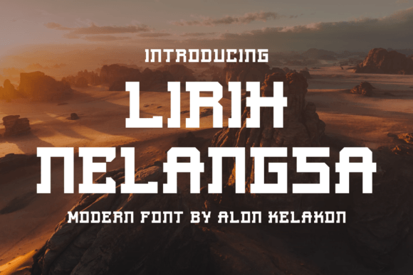 Lirih Nelangsa: A Distinctive Serif Typeface for Editorial Design