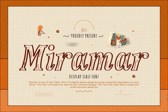 Miramar Font: Elegant Serif Typography for Handmade Brands