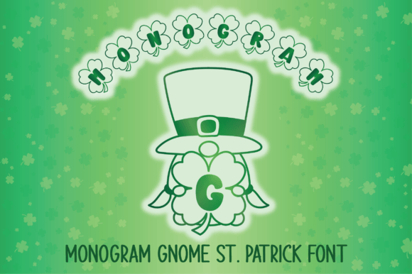 Monogram Gnome: A Festive Font for Crafters