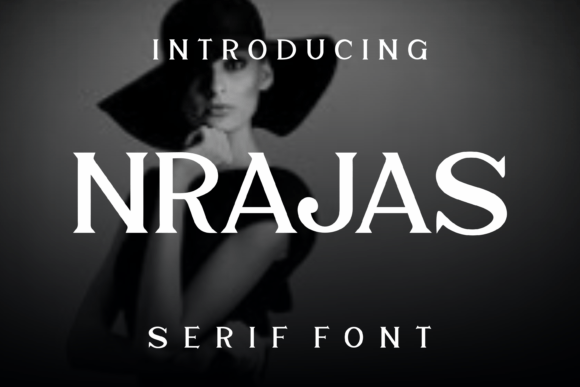 Nrajas: A Distinctive Serif Font for Editorial Design