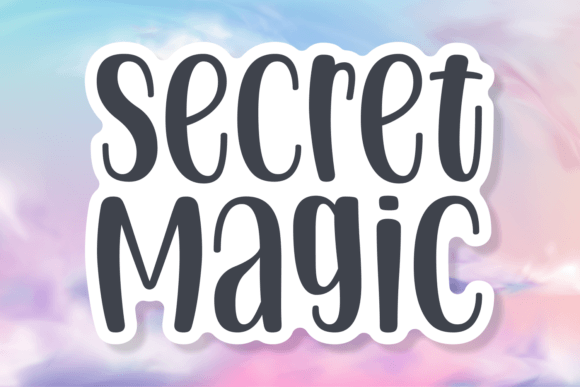 Secret Magic Font Review: A Chic Handwritten Typeface for Brands