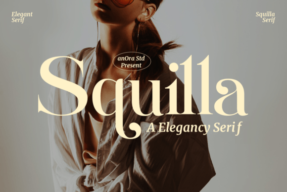 Squilla: The Elegant Serif Font for Editorial Design