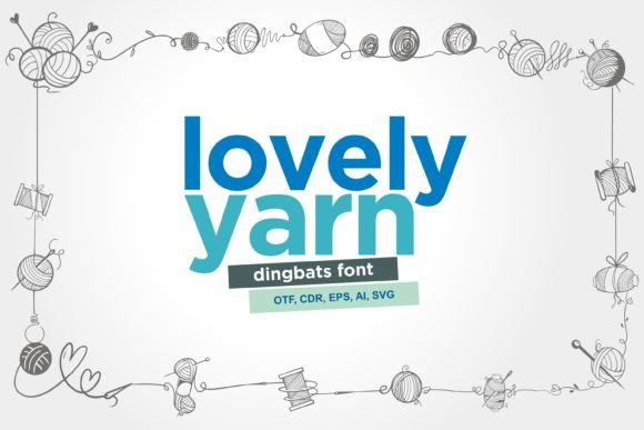 Using Lovely Yarn Font for Playful Brand Identity