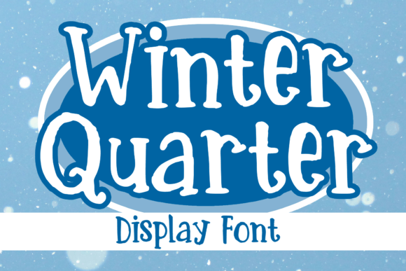 Winter Quarter: A Warm Serif Font for Editorial Design