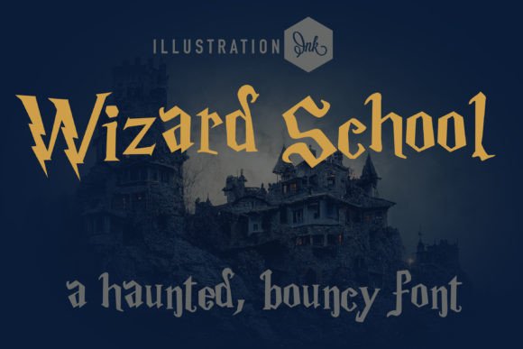 Wizard School: A Bouncy Serif Font for Unique Branding